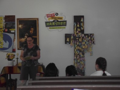 Becky Gives Her Final Instructions for the Day